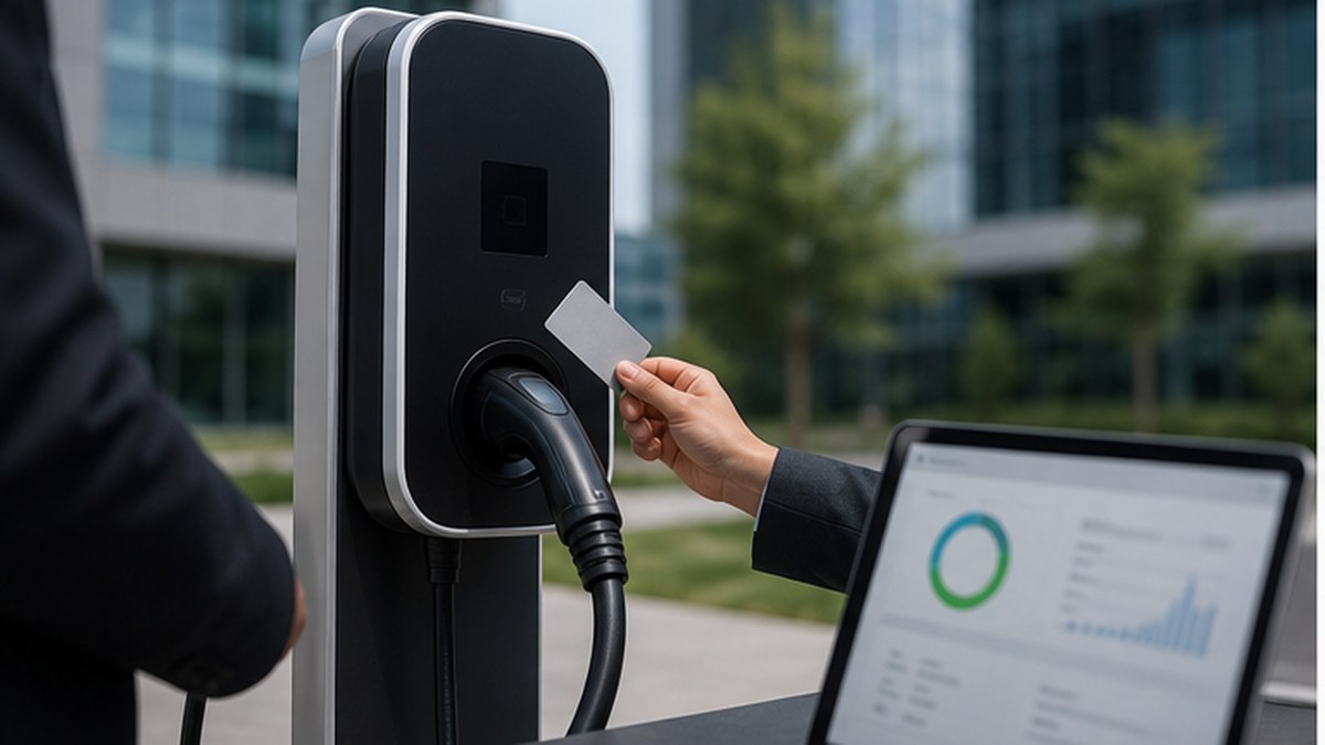 Коммерческая зарядная станция с RFID и OCPP